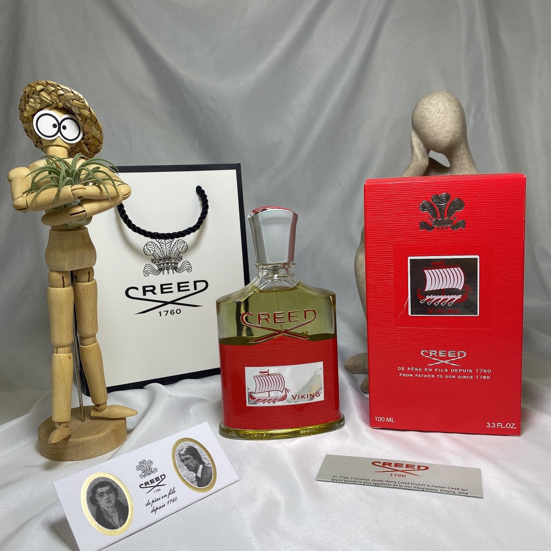 Creed Viking Red 100ml Luxury Men's Perfume Bottle