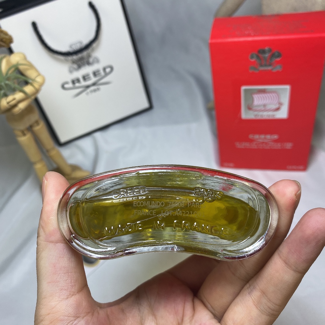 Authentic Creed Viking Red Cologne Box Packaging