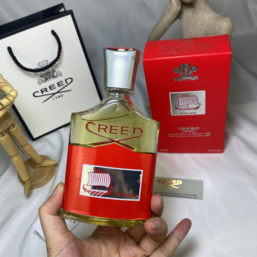 Creed Viking Red 100ml Luxury Men's Perfume Bottle