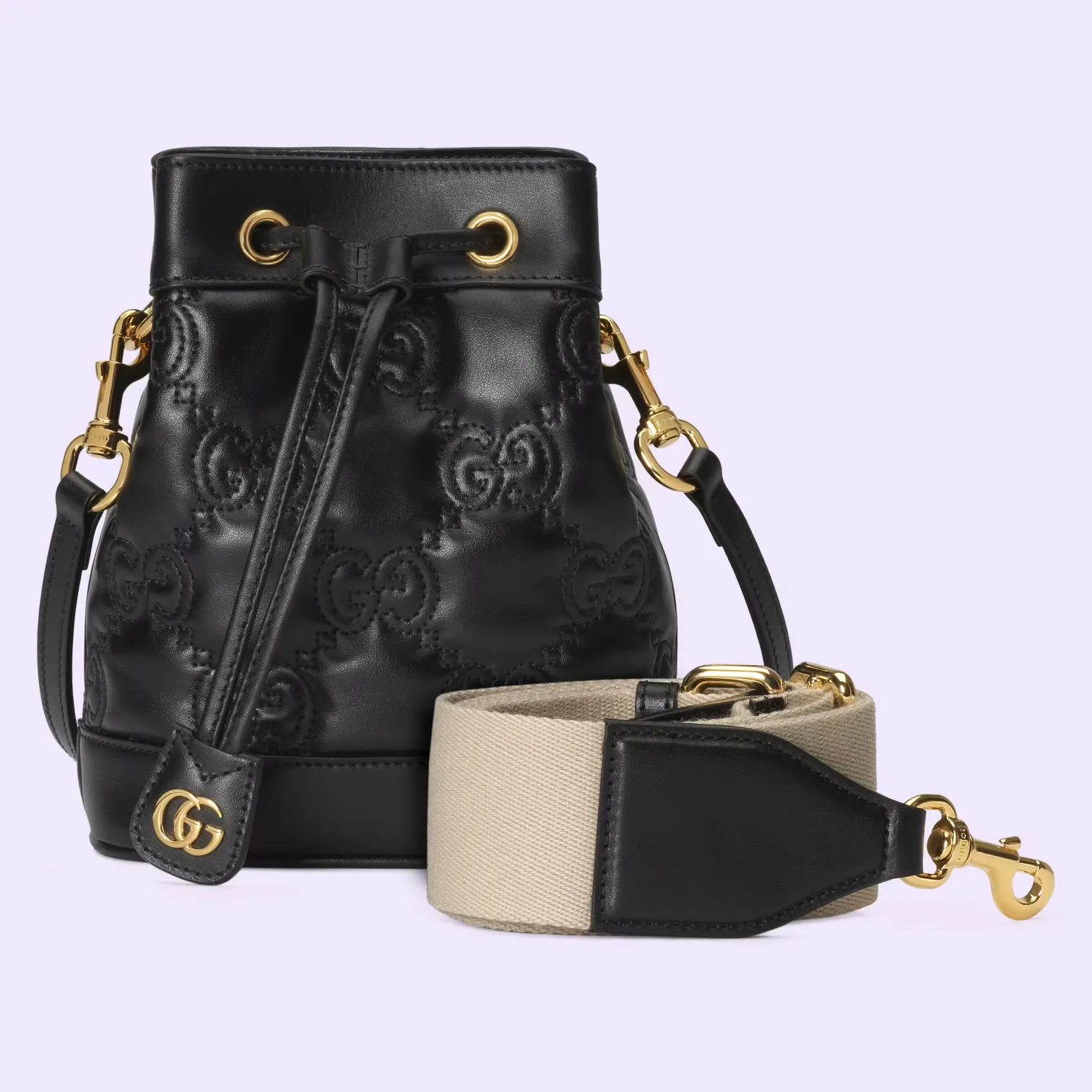 Gucci GG Matelassé bucket bag