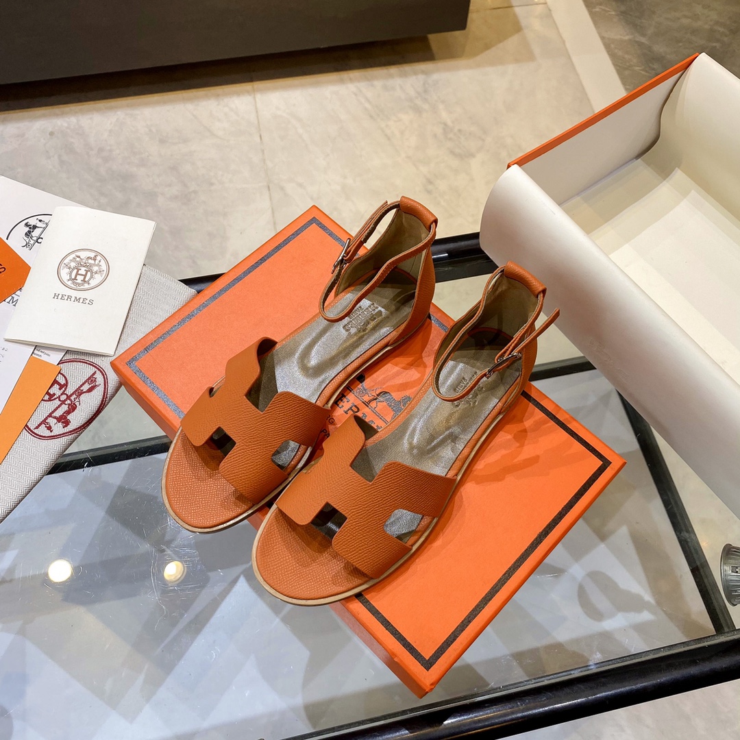 Hermès Santorini Sandal Certified Xuotex