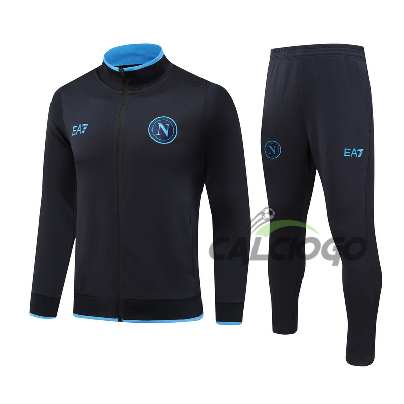 Tuta Calcio SSC Napoli Felpa Zips 2023-2024