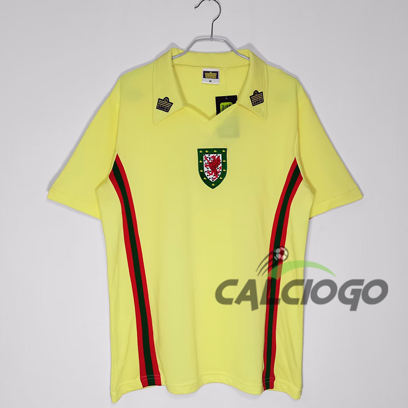 Maglia Storica Wales Away 1976-1979