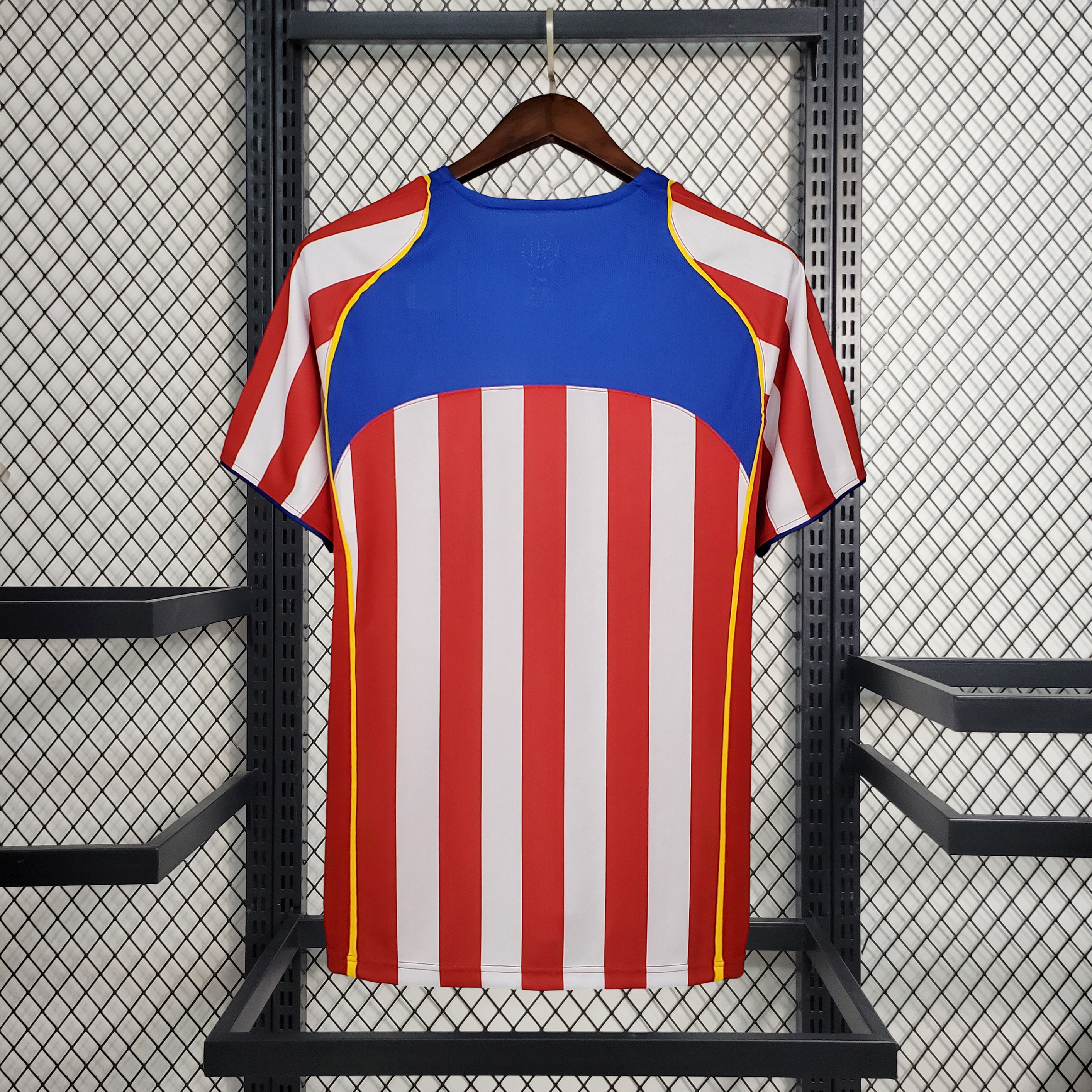 Retro Atletico Madrid 2004-05 Home Stadium Jersey - S.p.i.d.e.r M.a.n-CKK-1