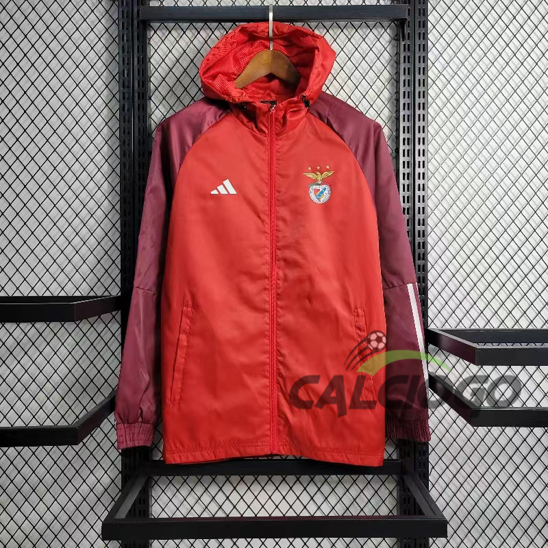 Giacca A Vento S.L Benfica Rosso 2023