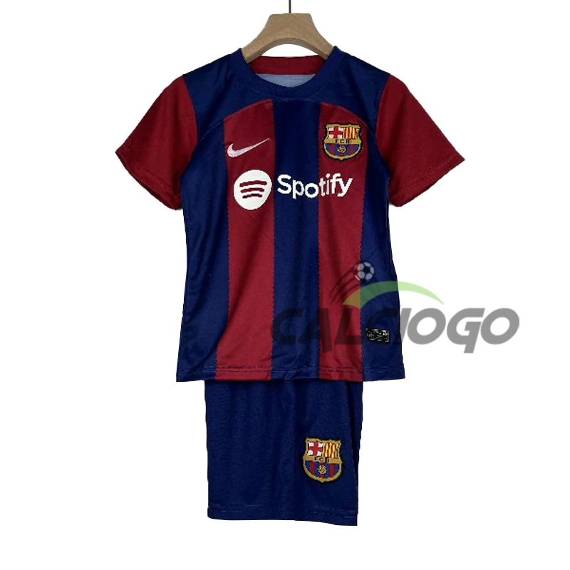 Kit Gara FC Barcellona Home Bambino 2023-2024