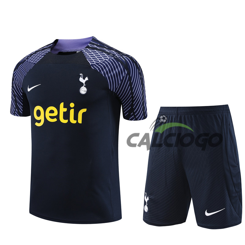 Kit Maglia Tottenham Hotspur F.C Blu 2023-2024