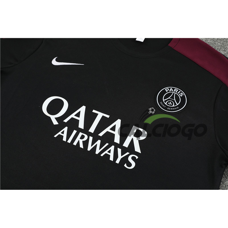 Maglia Paris PSG Nero Strike Jersey 2024-2025