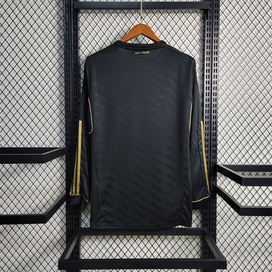 Retro Real Madrid 11-12 Away Long Sleeve Jersey-CKK-1