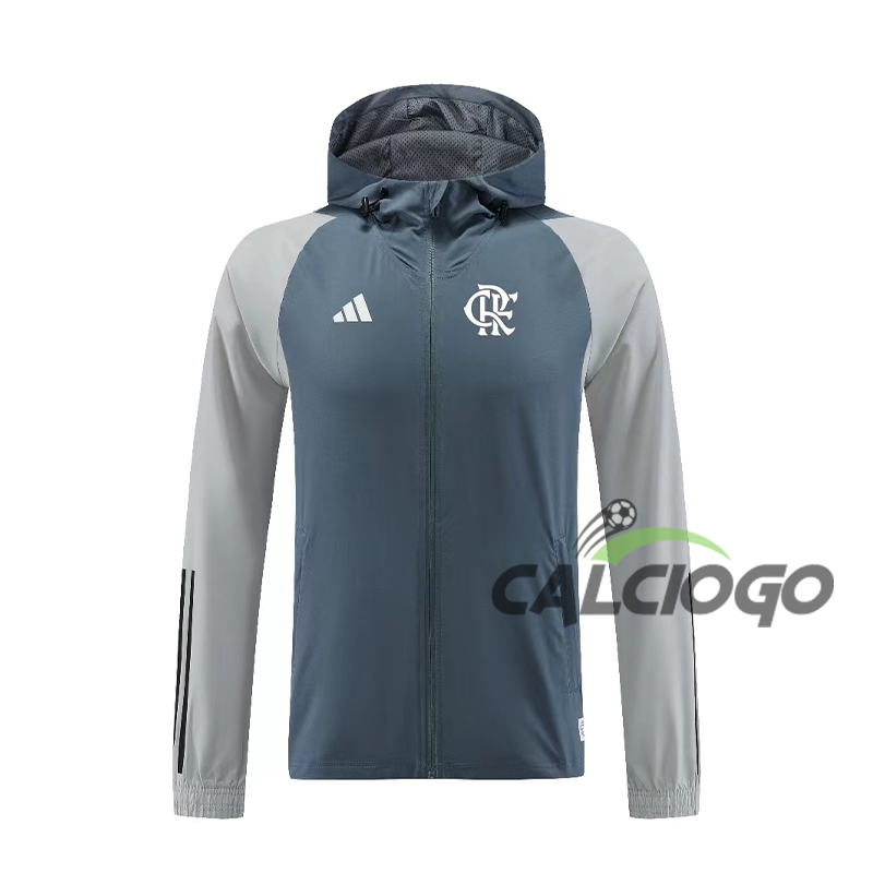 Giacca A Vento CR Flamengo Grigio 2023