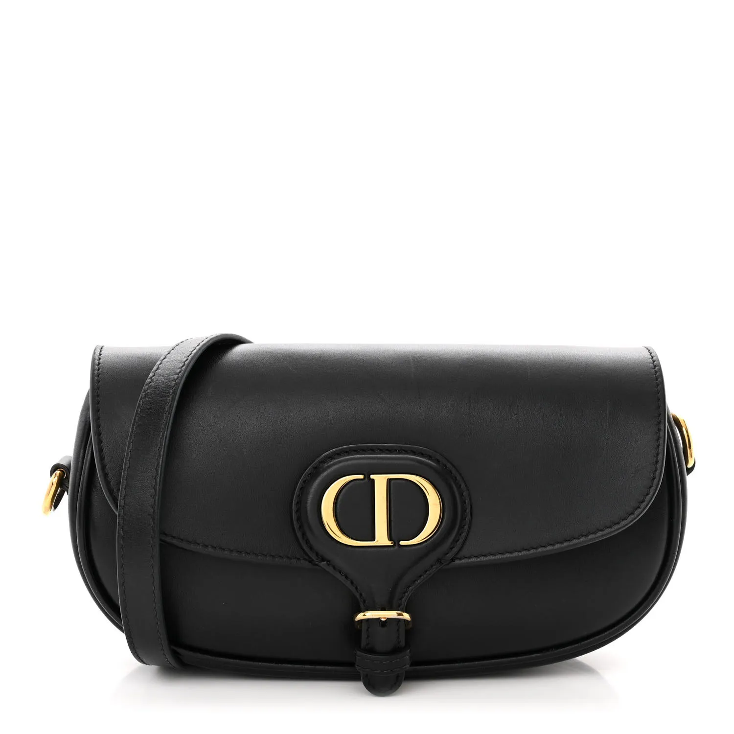 DIOR Box Calfskin East West Bobby Bag Black