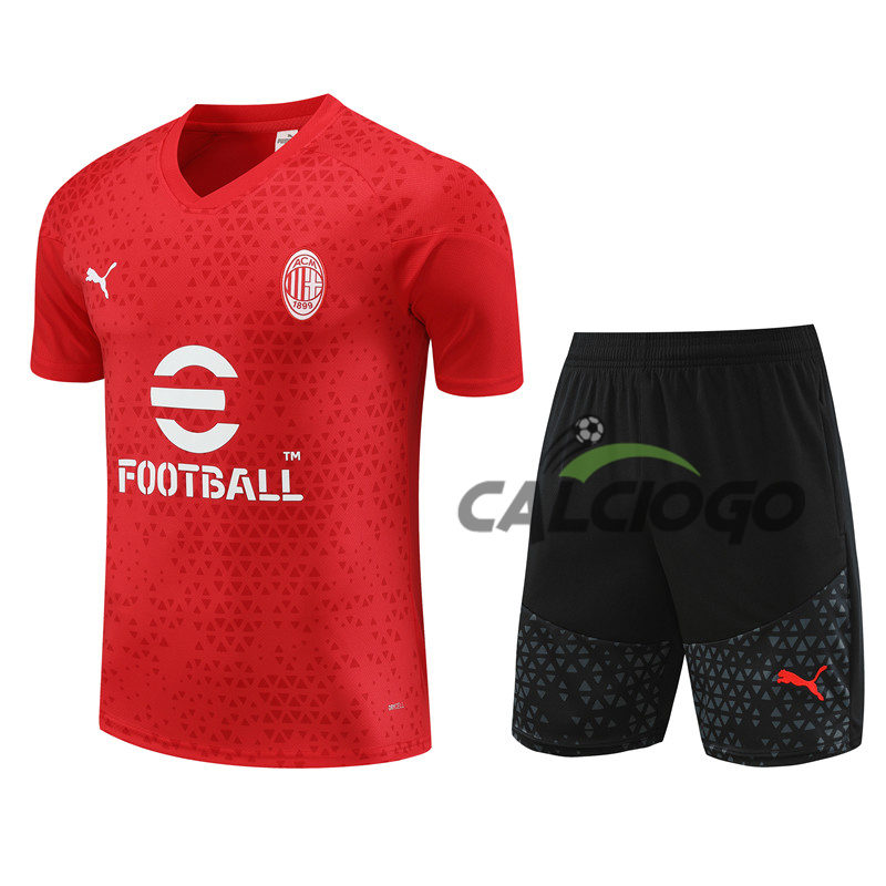 Tuta Sportiva AC Milan Jersey 2023-2024