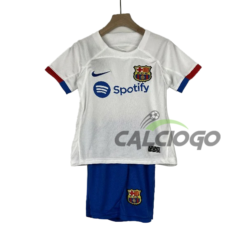 Kit Gara FC Barcellona Away Bambino 2023-2024