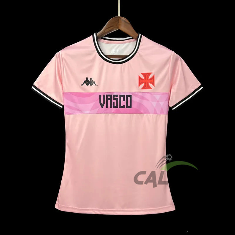 Vasco da Gama Femmina Jersey Rosa 2023-2024