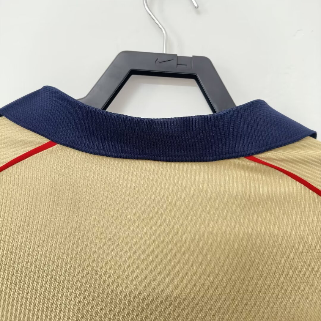 Retro Arsenal 2001-02 Away Stadium Jersey-CKK-1