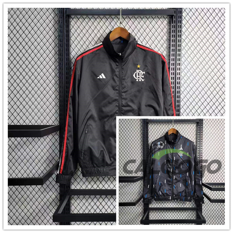 Giacca A Vento CR Flamengo Bifacciale 2023