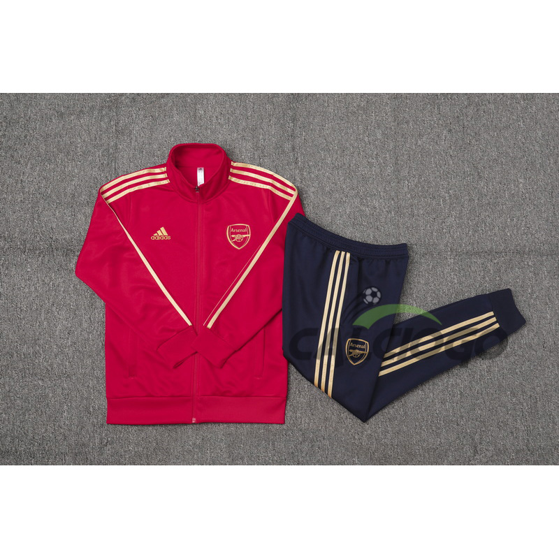 Tuta Arsenal Felpa Zips Top Pantaloni 2023-2024