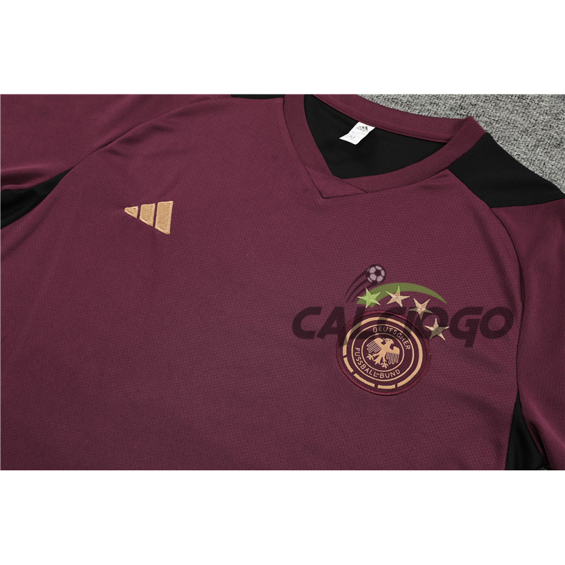 Maglia Germany Rosso Manica Corta 2023-2024