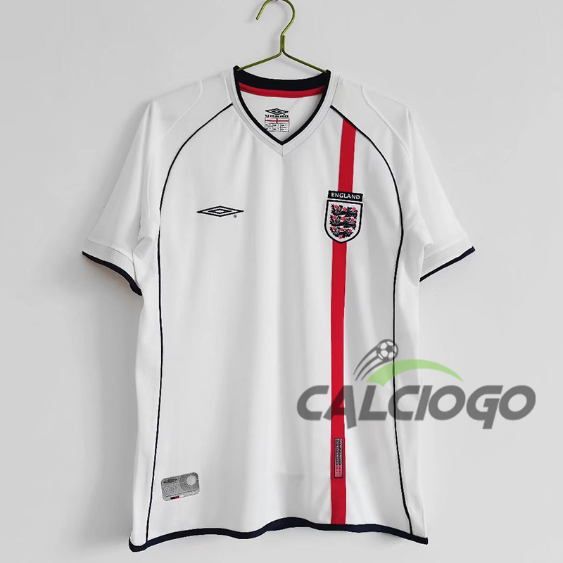 Maglia Storica England Home 2001-2003