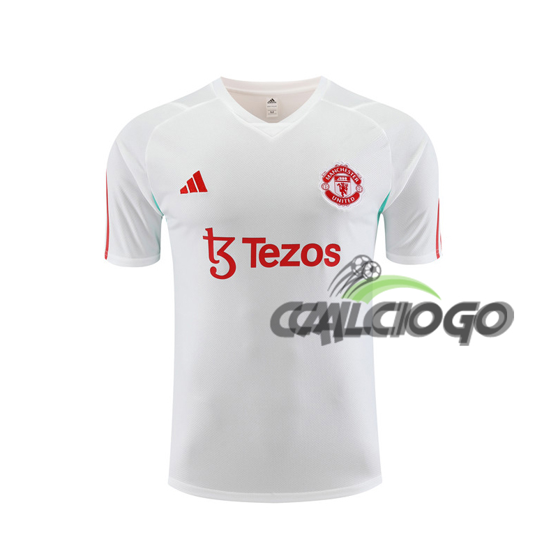 Maglia Manchester United Bianco Jersey 2023-2024
