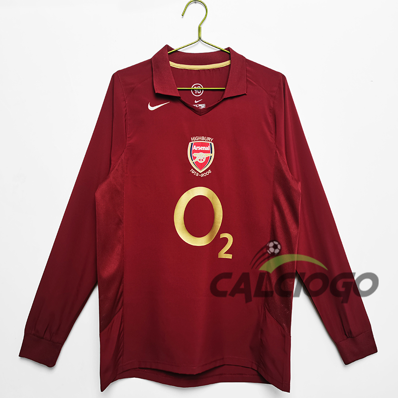 Maglia Storica Arsenal Home 2005-2006