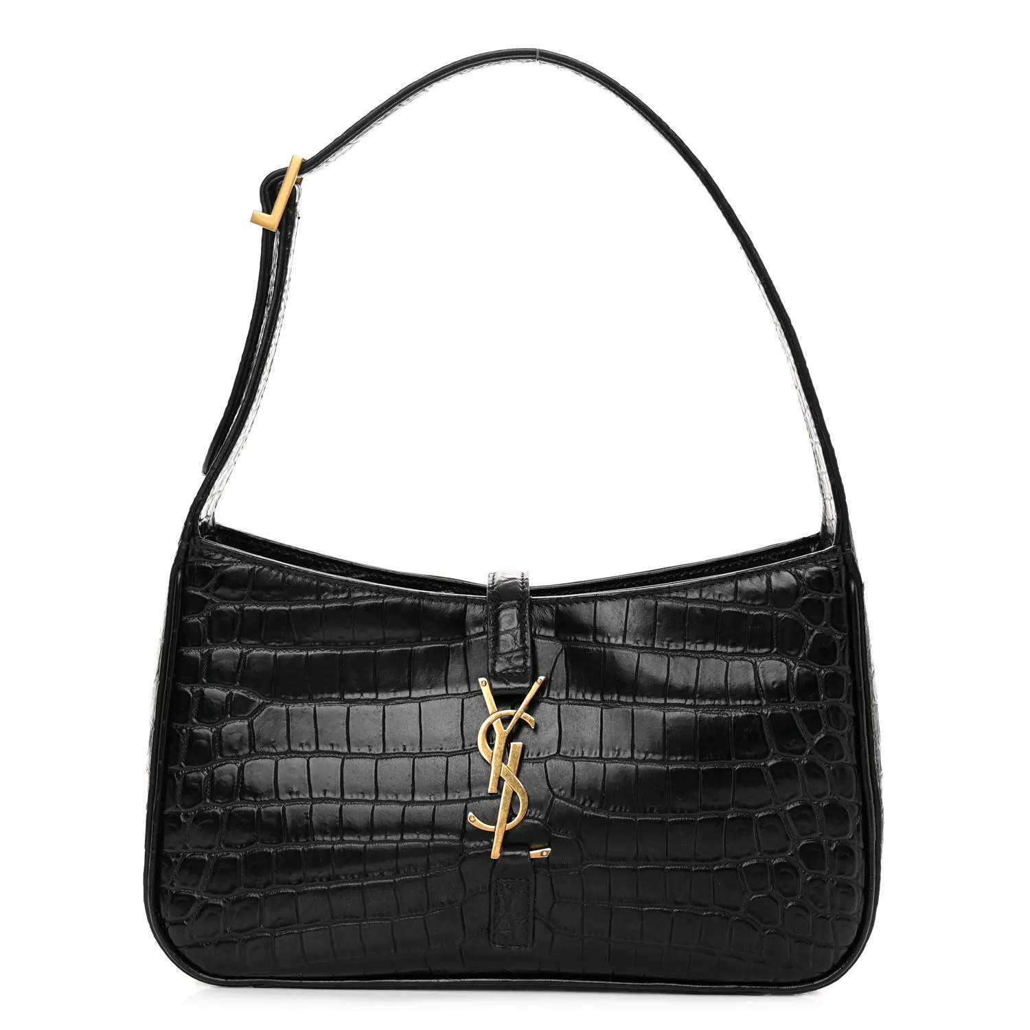 Saint Laurent Calfskin LE 5 A 7 Hobo Black