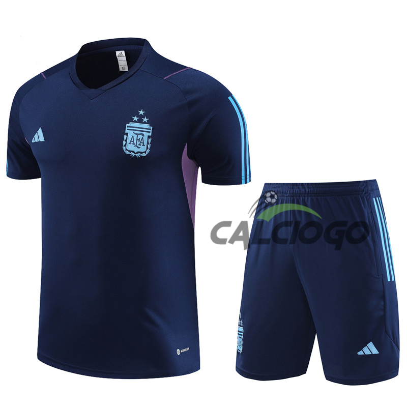Kit Gara Argentina Blu Jersey 2023-2024