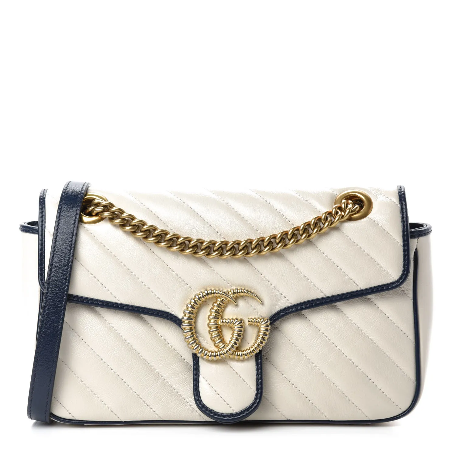 Gucci Small GG Torchon Marmont Crossbody Bag