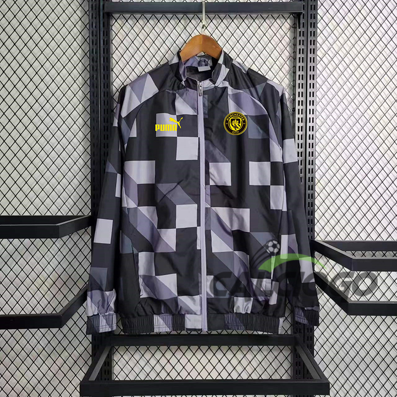 Giacca A Vento Manchester City Nero 2023