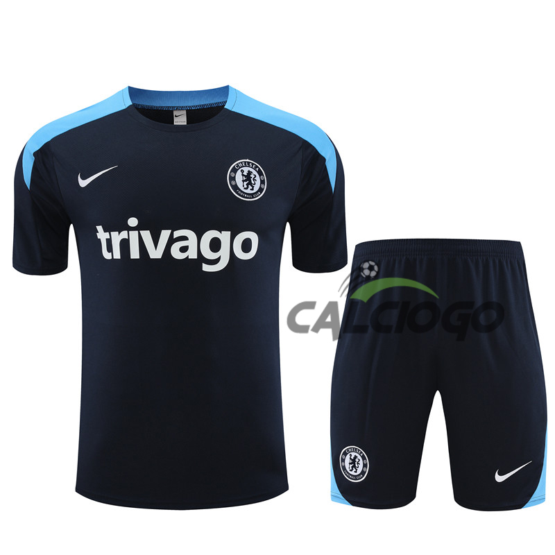 Tuta Sportiva Chelsea Manica Corta 2024-2025