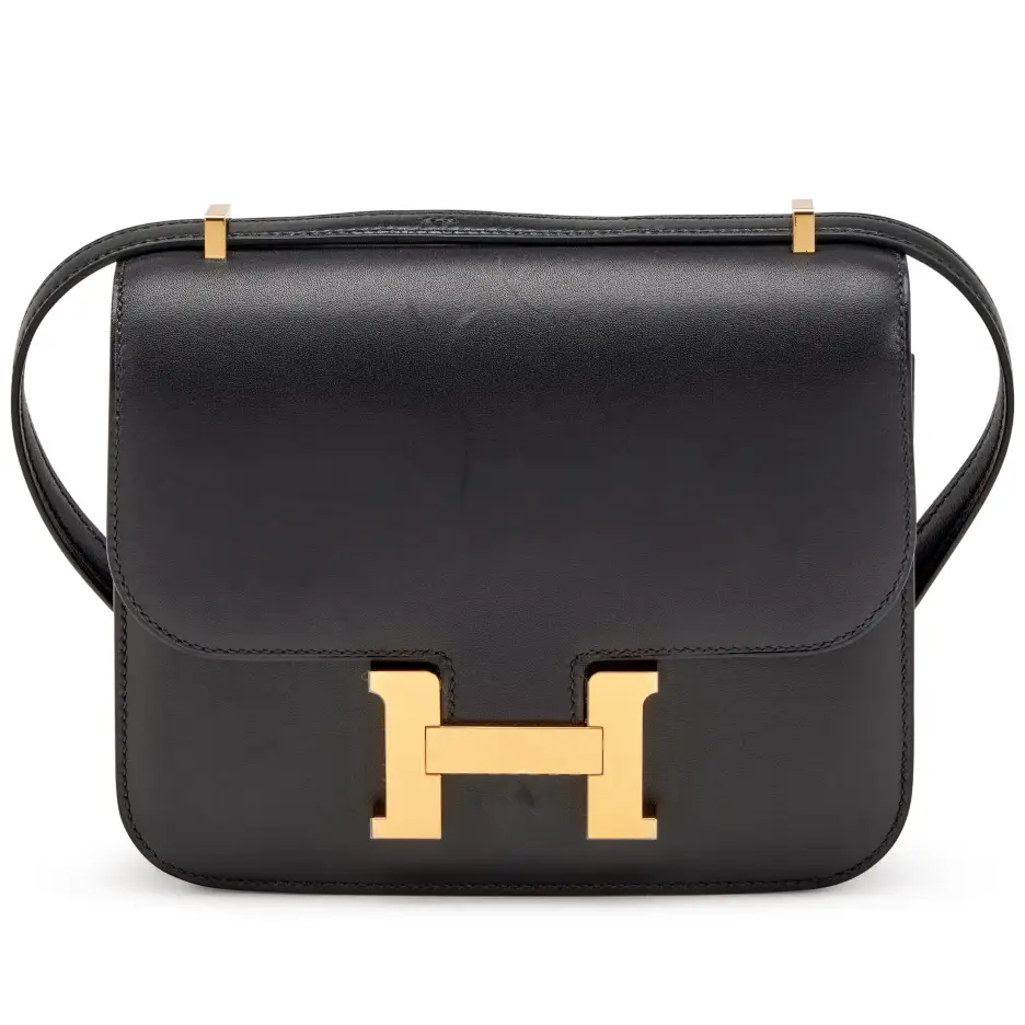 Hermès Constance Bag 18 Black Epsom Gold Hardware