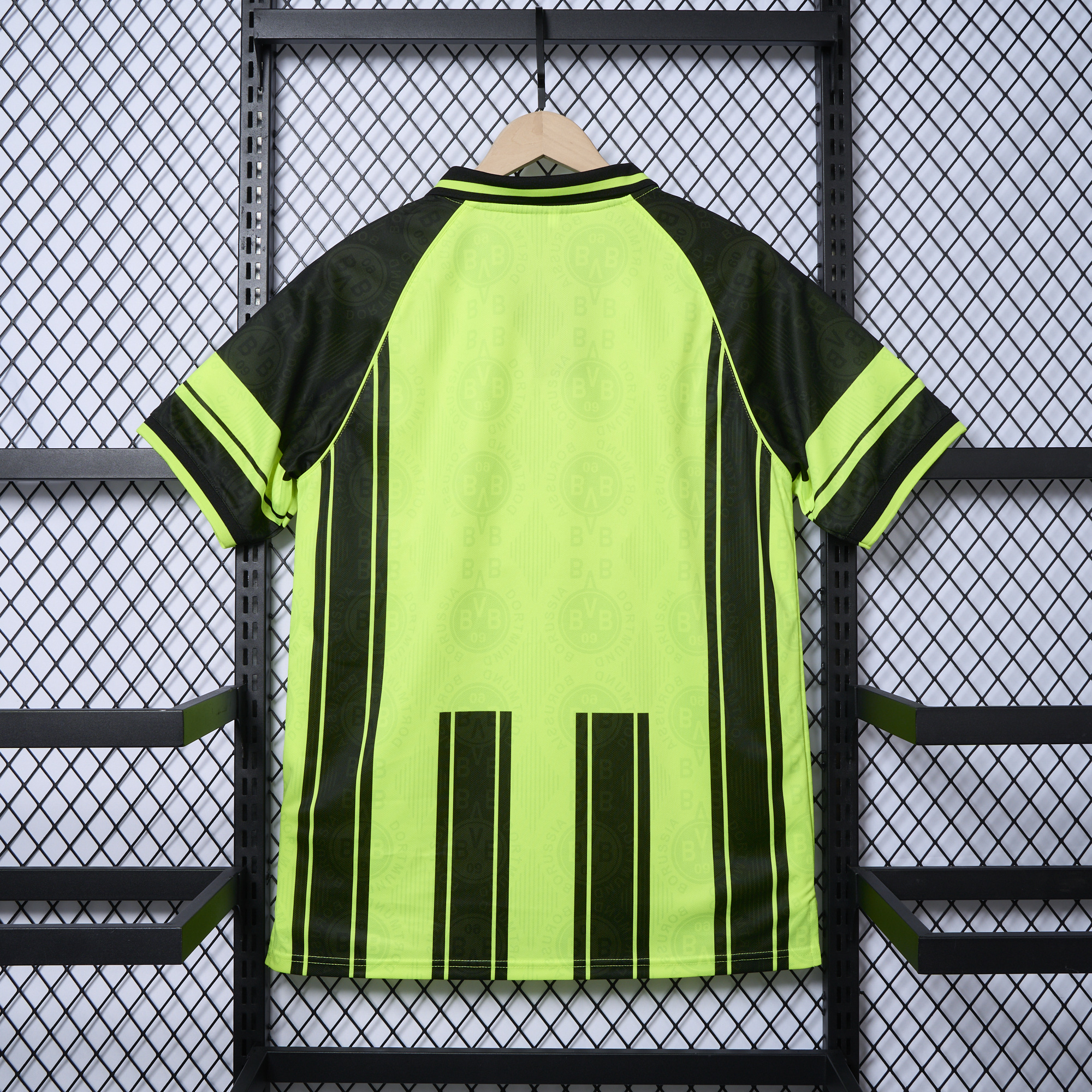 Retro Dortmund 1996-97 European Home Jersey-CKK-1
