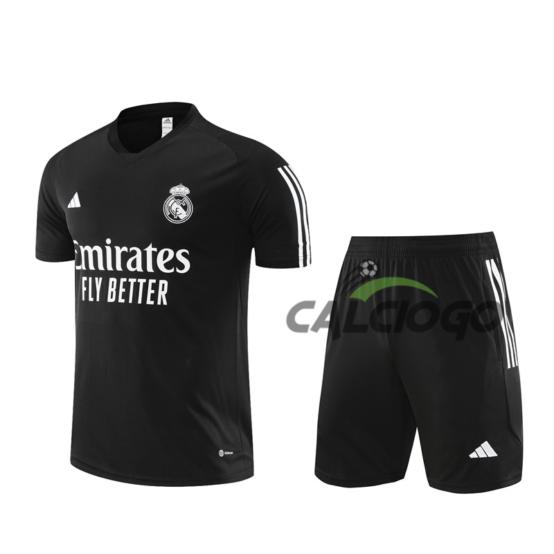 Kit Gara Real Madrid Nero Jersey 2023-2024