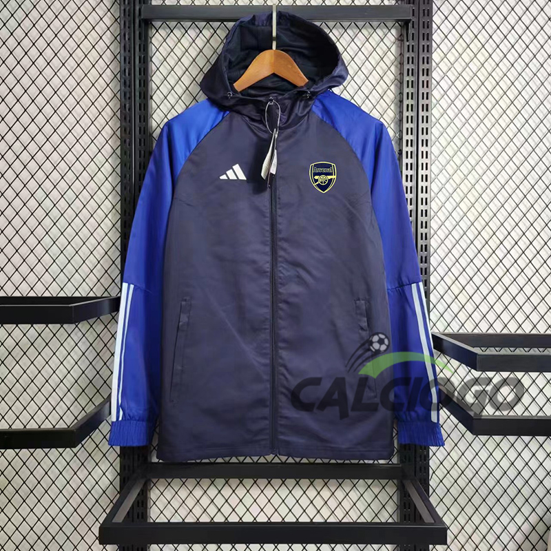 Giacca A Vento Arsenal Blu 2023