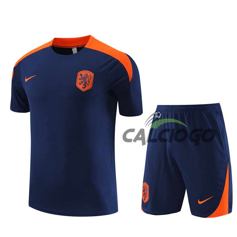 Tuta Sportiva Netherlands Blu Navy 2024-2025