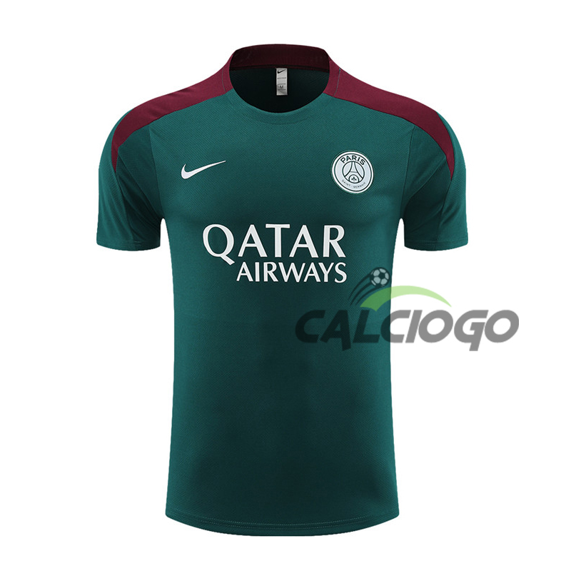 Maglia Paris PSG Verde Strike Jersey 2024-2025
