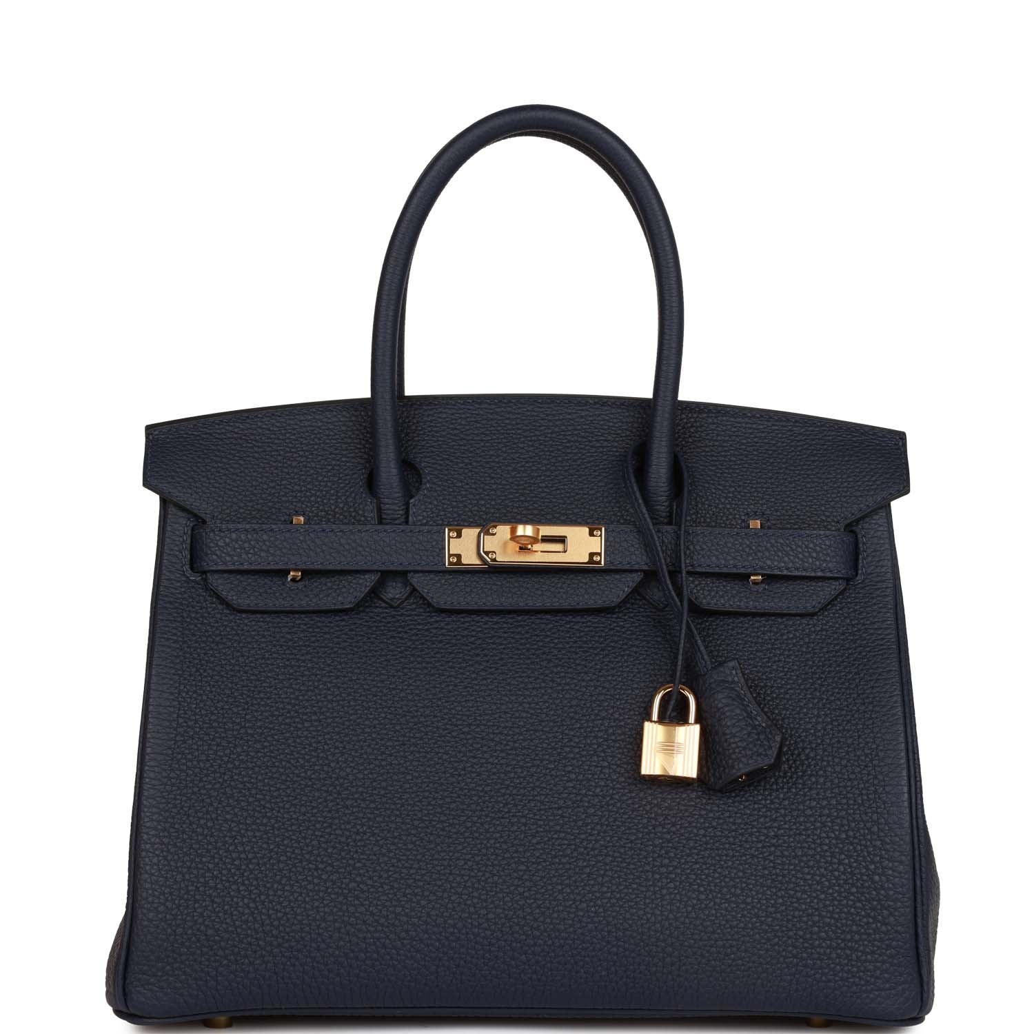 Hermès Birkin 30 Bleu Nuit Togo Gold Hardware