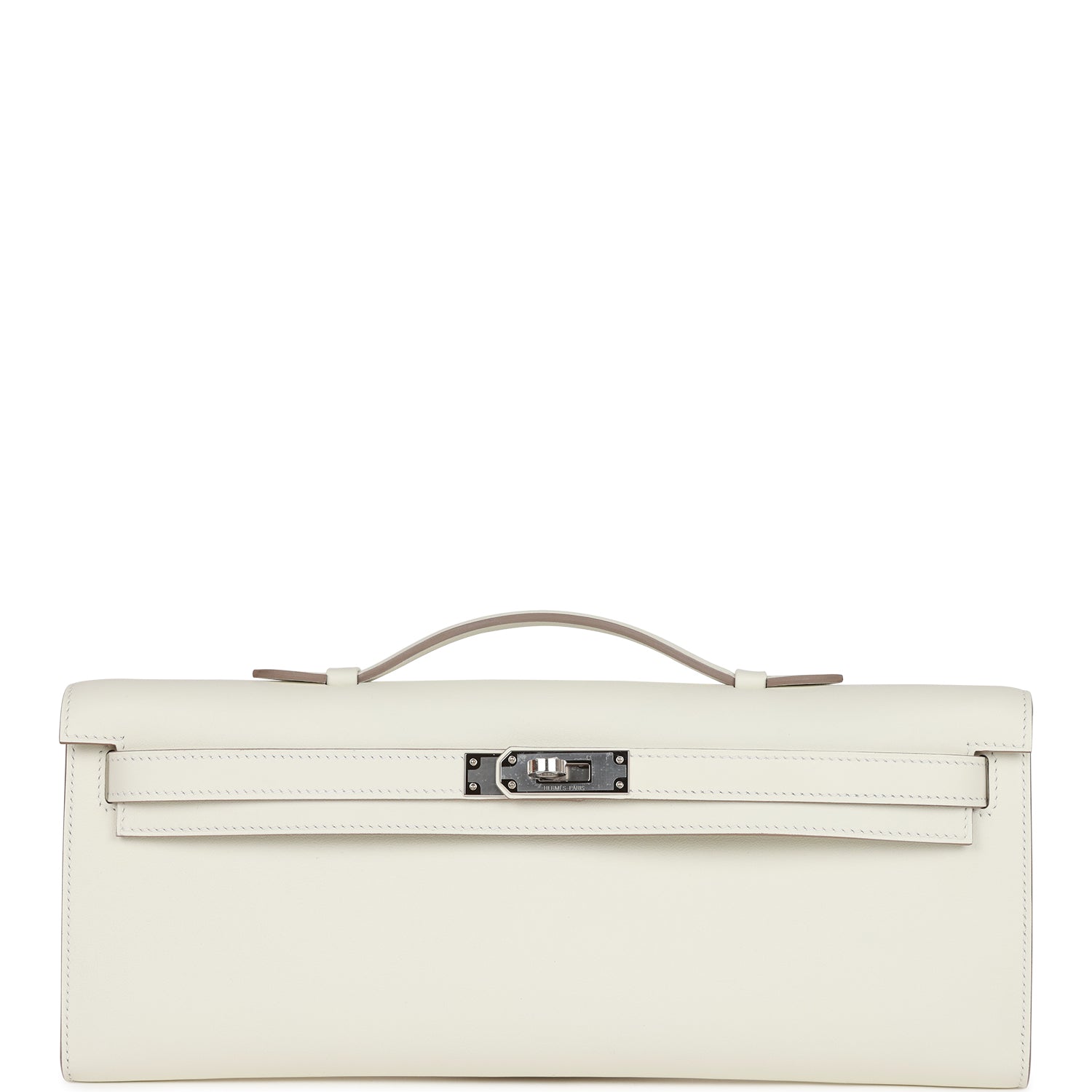 Hermès Kelly Cut Mushroom Swift Palladium Hardware