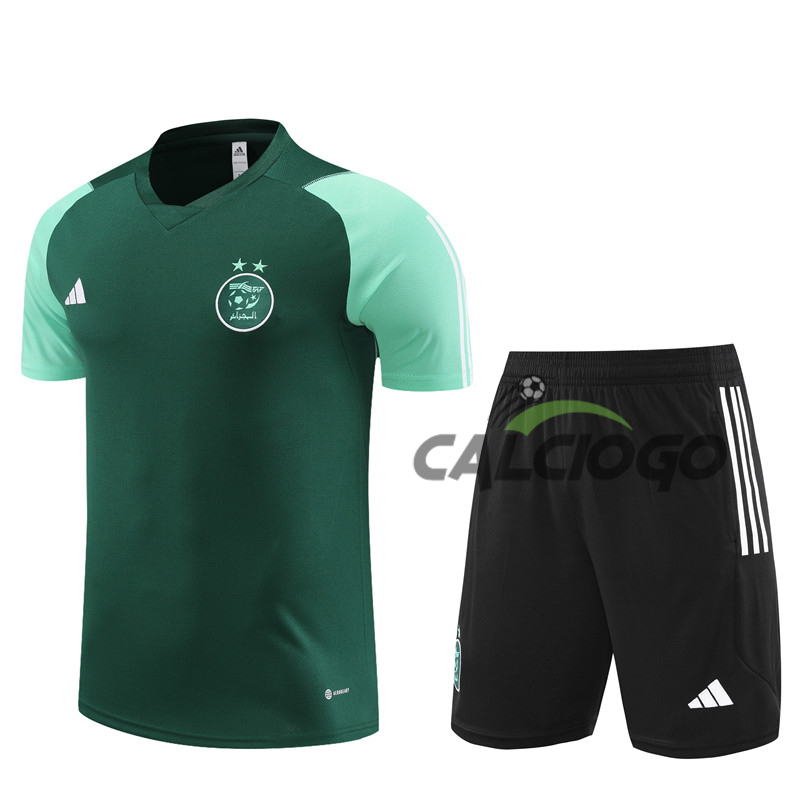 Tuta Maillot Algeria Verde Jersey 2023-2024