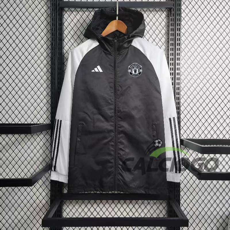 Giacca A Vento Manchester United Nero 2023
