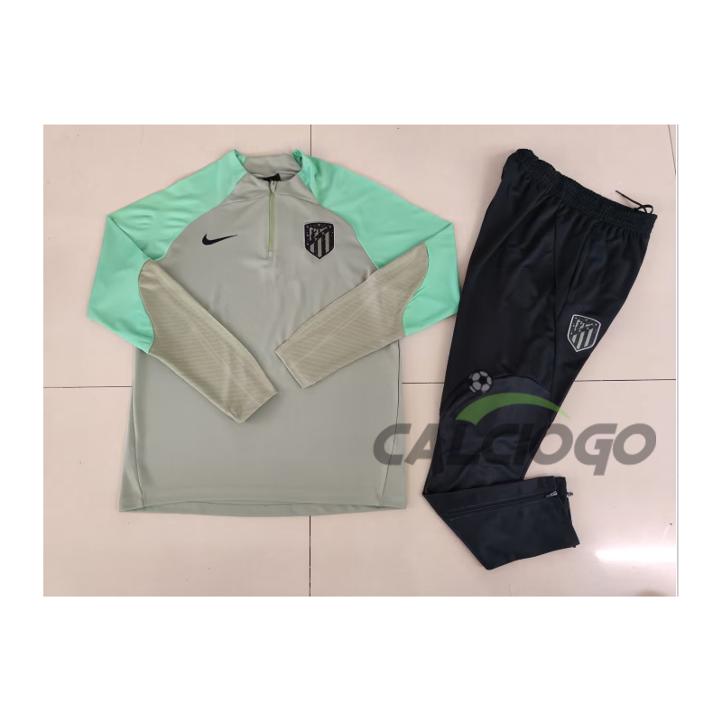 Tuta Calcio Atletico Madrid Felpa Zips 2023-2024