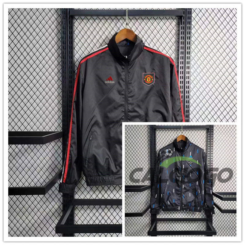 Giacca A Vento Manchester United Bifacciale 2023