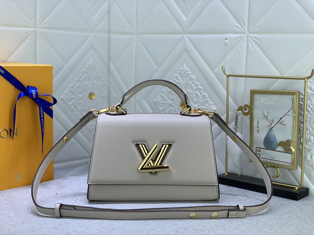 Louis Vuitton White 25 Shoulder Bag Handbag