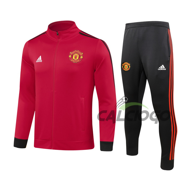 Tuta Manchester United Felpa Zips 2023-2024