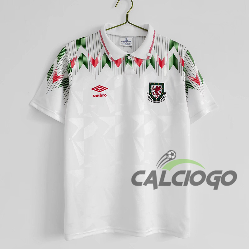 Maglia Storica Wales Away 1990-1992