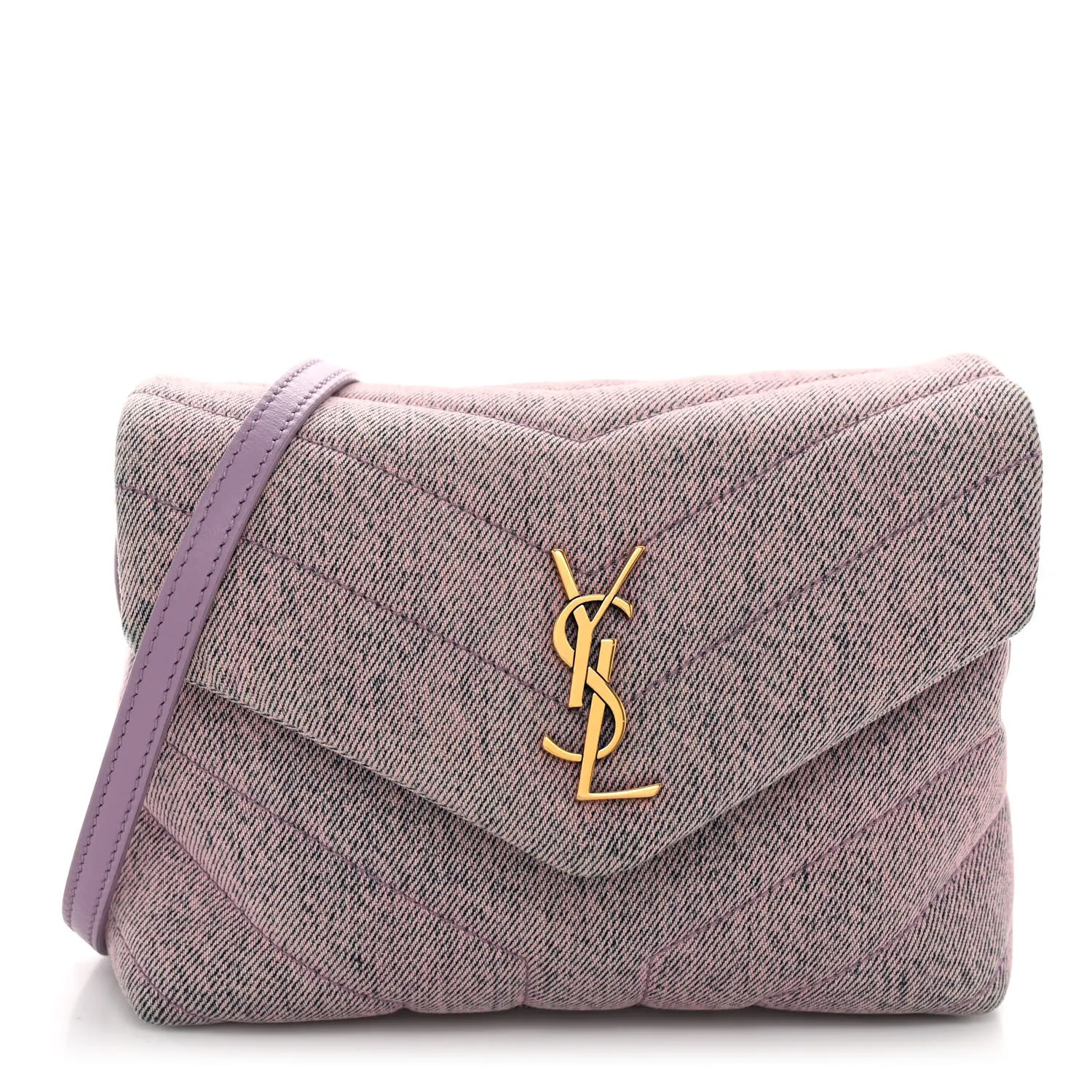 Saint Laurent Crossbody Bag Bleached Lilac