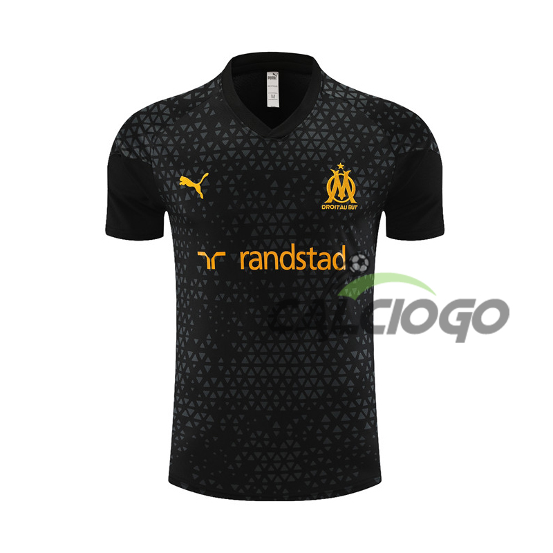 Maglia Marsiglia OM Nero Jersey 2023-2024