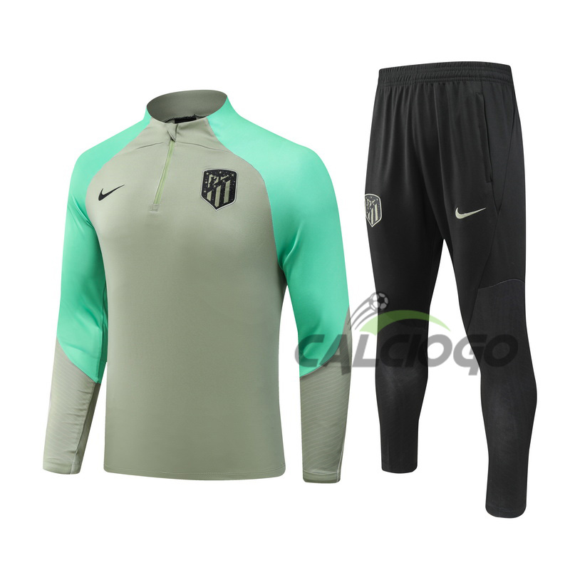 Tuta Calcio Atletico Madrid Felpa Zips 2023-2024