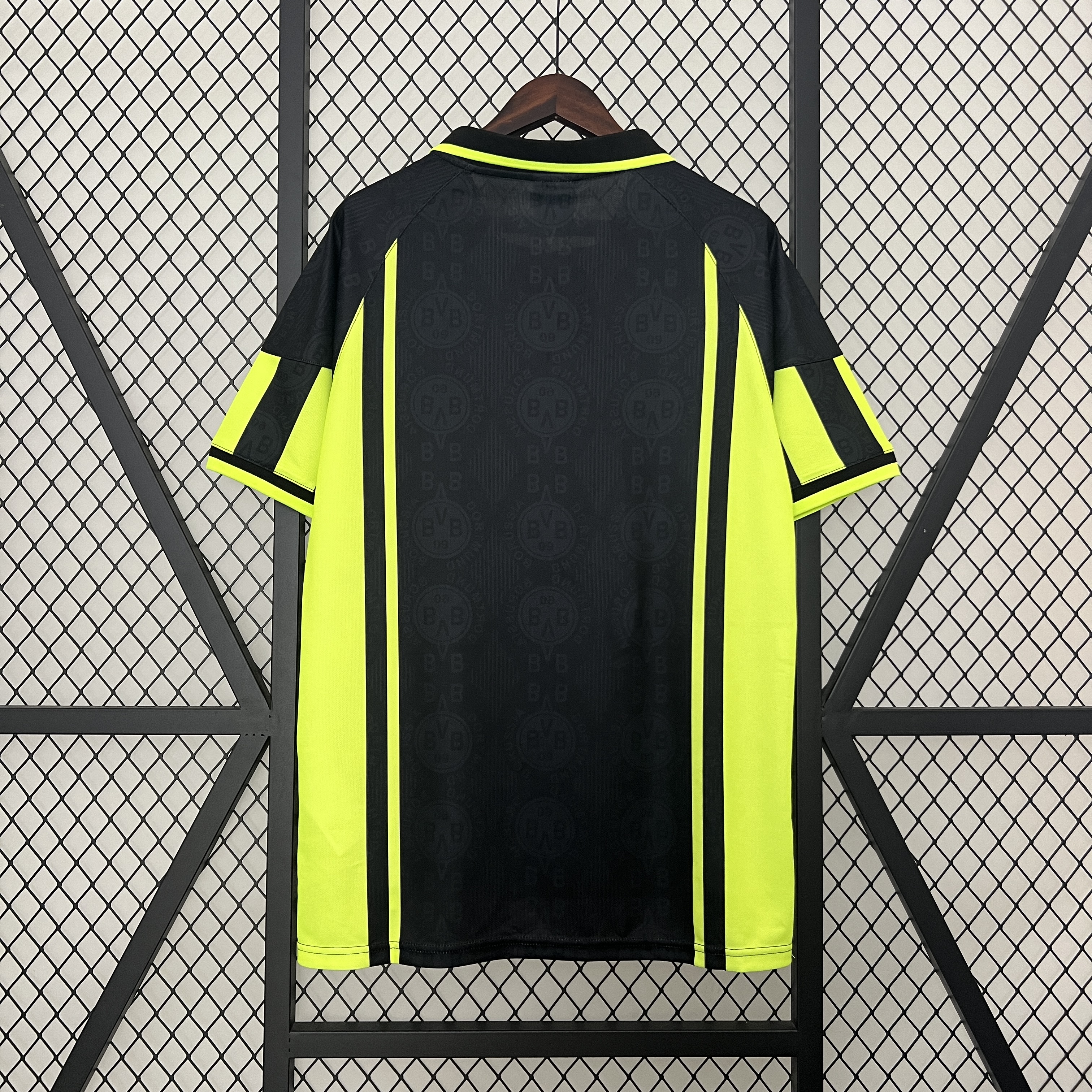 Retro Dortmund 1996-97 Away Jersey-CKK-1