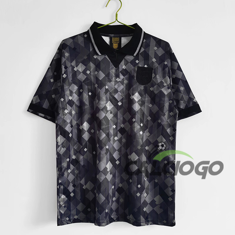 Maglia Storica England Nero 1990